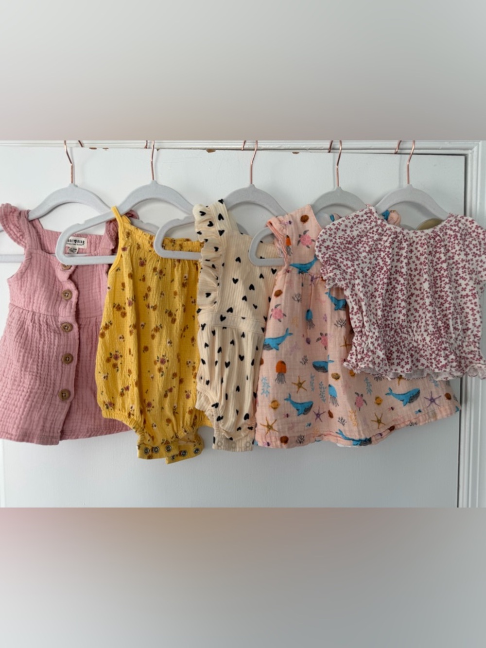 Baby girl bundle outfit sets size 3-6 months
